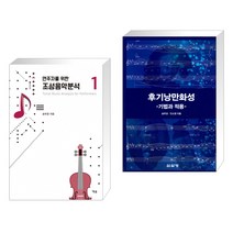 (서점추천) 연주자를 위한 조성음악 분석 1 + 후기낭만화성 (전2권)