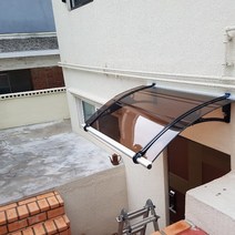 1000 X 4000 차양막 처마차양 창문차양 현관차양 빌라차양 캐노픽스공사 테라스차양 렉산차양, 브라운, 블랙, 블랙