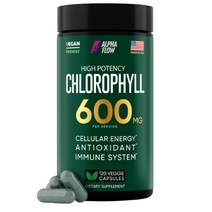 알파 플로우 클로로필 엽록소 600mg 120캡슐, 기본