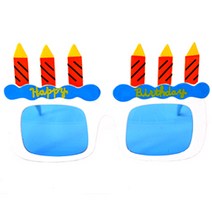 (주)파티해 생일촛불안경, 화이트