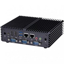 Qotom Q430PY 베어본 Core i3 미니 PC 듀얼 코어 1.5GHz 팬리스 미니 데스크탑 PC Linux Windows, RAM 없음 SSD 없음 WIFI 없음