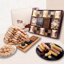 [우리찹쌀] 전통한과 선물 세트 수제 한과 세트, 정인수제, 1세트, 1350g