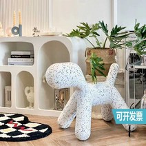인테리어 강아지 귀여운 의자 달마시안 장식품, 강황(어린이 스타일)