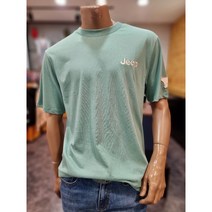 지프 Jeep 남녀공용 스타일쉐어 소매곰와펜 반팔 티셔츠 JM5TSU174