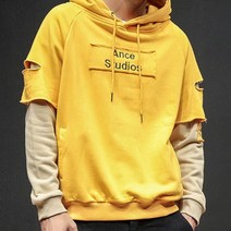가바바 남성 빅사이즈 후드티 5XL까지 ANCE STUDIOS 자수 패치 포인트 기모 후드티 G27532