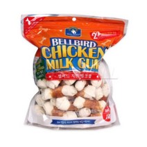 벨버드 치킨 밀크껌 스몰사이즈 - 1kg, 1000g, 1팩