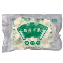 [현호중국슈퍼] 중국식품 시쟈더 샐러리고기 물만두 500g