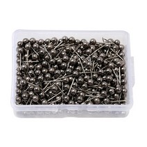 코르크 콜크 보드판 까꿍판 환경판 메모판 메뉴판 1000PCS 맵 압정 푸시 핀 4MM 6MM 플라스틱 헤드 스틸 포, 05 Black_01 6mm