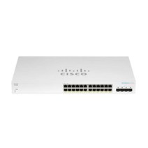 시스코 CBS220-24P-4G 기가 24포트+4SFP POE 스위칭허브 195W