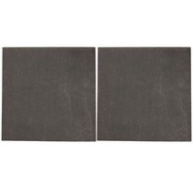고순도 탄소 흑연 시트 100x100x2mm 전극 플레이트 양극 패널 몰드 DIY 사용 2 개