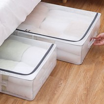 PM6 침대밑수납 이불보관함 이불정리함 옷보관함 패딩보관, 01)방수-일반형_80X47X25
