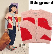 리틀그라운드 데님인더박스-웨이브니트베스트(72C11-220-01)CH 딜 아동니트 아동베스트