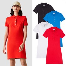 라코스테 라코스테 스트레치 코튼 피케 원피스 7종 택1