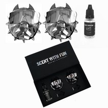 불독 공기 청정기 액체 향수 자동차 리필 개 차량 고체 디퓨저 리필 2 개, 07 Gun Grey