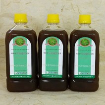청운당농산 지리산 새순 솔잎 진액 발효 엑기스 효소no, 3개, 900ml