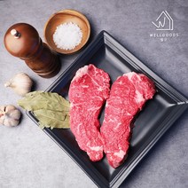 [웰굿] [냉장][숙성육]국내산 암소 숙성한우 채끝 500g, 상세 설명 참조