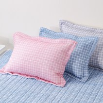 니콜 시어서커 베개커버 (40x60사이즈)