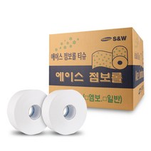 공장출고 최근제조 에이스 300m점보롤 물에잘녹는 화장지, 에이스 300점보롤