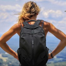 서브2 등산가방 여성 남자 트레킹배낭, 블랙