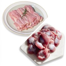 국내산 생 닭 근위 1Kg+목살 1Kg 냉동 똥집 세세리, 단품