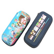 키즈노리 샌드박스 도티잠뜰 캐릭터 EVA 하드케이스 필통, 블루