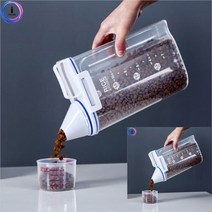 강아지사료보관통 고양이사료통 디스펜서 용기 보관함 강아지사료보관 애견사료통 사료보관통 강아지사료보관