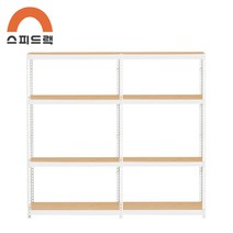 스피드랙 조립식 창고 대형 앵글 철제선반 1700 x 500 x 1950 4단, A형 900+800, 화이트