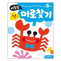 지능업 만5세 미로찾기ㅣ삼성출판사+ㅣ빠른배송ㅣ안심포장ㅣ재고보유ㅣ (전1권)