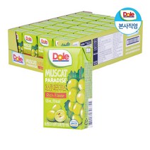 Dole 파라다이스 주스 120ml, 머스캣, 32개