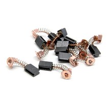 전동 공구 피스 파츠 5쌍 카본 브러쉬 블랙 데커 앵글 그라인더 G720 전동 공구 용 5x8x12mm 교체 모터 예, 한개옵션0