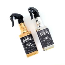 바버분무기 미세분사 스프레이 바버샵 미용실 이용실, 골드, 1개