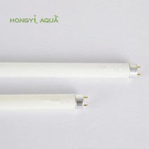 어항 수조 수족관 조명 수족관 용 유리 T8 형광등 튜브 58cm 빨간색 수생 식물 전용 방수 1 개, 01 빨간
