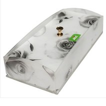 부산아크릴 아크릴 수저통 숟가락 보관함 주방 수저보관함 한지 정리함 수저정리함 수저함 주방정리용품, 1개, 1개