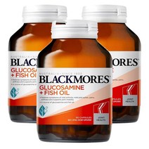 블랙모어스 호주 Blackmores Glucosamine & Fish Oil 글루코사민 & 피쉬오일 90캡슐, 3팩