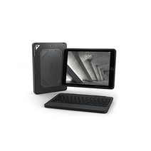 ZAGG 러기드 북 애플 아이패드 미니 5 7.9인치용 내구성 케이스 및 블루투스 키보드 차콜
