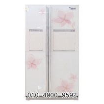중고냉장고 양문형 삼성지펠 홈바 강화유리 800~800리터
