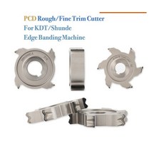 2pcs pcd 러프 트리밍 커터 다이아몬드 파인 트림 나이프 4t 6t kdt shunde 에지 밴딩 머신 액세서리 용 에지 밴딩 나이프, 69x16x13x6t r2