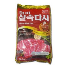 화미 쇠고기 실속다시 20kg 무배 업소용 조미료 대용량 소고기 다시 미원, 개