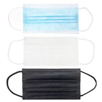 우기마켓 일회용 마스크 3중구조 덴탈마스크, 블루, 20개