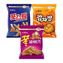 농심 대용량지퍼팩 과자세트, 1세트