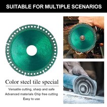 그라인더날 100mm 터보 다이아몬드 톱날 대리석 타일 세라믹 앵글 그라인더 액세서리 용 복합 다기능 커팅 디스크
