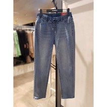 클라이드앤 쿨맥스 허리밴딩 라이트블루데님팬츠 CLBDP741F