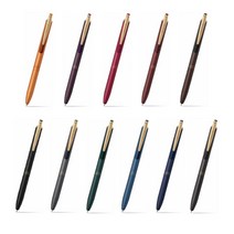 제브라 사라사그랜드 중성펜 빈티지컬러 0.5mm, 매트블랙