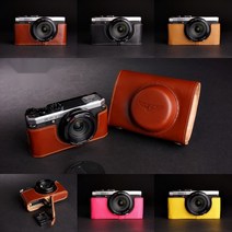 PENTAX 펜탁스 MX1 속사케이스 전용케이스 카메라 가방 보호 커버, 보통 베이스[검은 거문고 무늬]