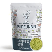 푸른빈 구아바 잎 가루 분말, 1개, 500g