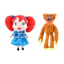 40cm Huggy Wuggy Peluche 양귀비 놀이 게임 Hague Vagi Toys 양귀비 인형 인형 Kissy Missy 플러시 장난감 어린이 성인 선물, 2 1/5