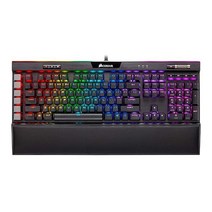 Corsair K95 RGB Platinum XT 기계식 게이밍 키보드 백라이트 LED Cherry MX Speed 실버 블랙 (CH9127414NA), Keyboard, MX Blue