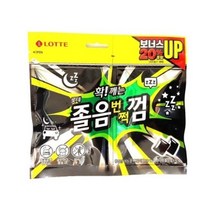 롯데제과 졸음번쩍껌 트윈리필 105G 1개