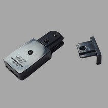 플라잉비 국산 조명용 레일부품 조명레일 고급형, 전원마감셋트 블랙