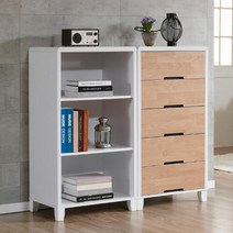 [로쏘]네베 1200 수납장 세트, 오크화이트